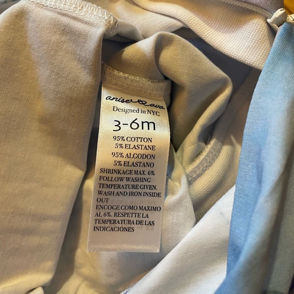 NWOT Anise & Ava Parker Baby Zip Long John - Picture 5 of 6